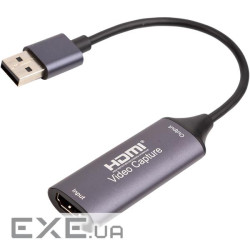 Карта відеозахоплення PowerPlant HDMI (F) - 2.0 USB (M) (HDVC2-C) (CA914685)