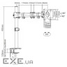 Кронштейн ITech MBS-03F Black