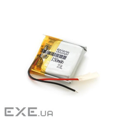 Літій-полімерний акумулятор 5*20*20mm (Li-ion 3.7В 150мА&middot,год) (502020) ) (502020)