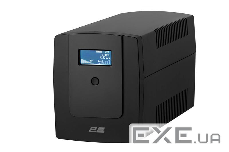 ДБЖ 2E DD1500, 1500VA/900W, LCD,USB, 3xSchuko (2E-DD1500)