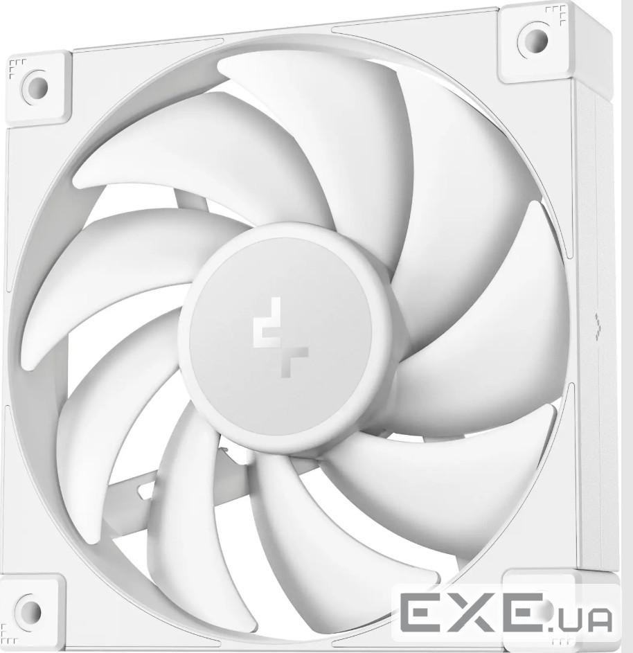 Вентилятор Deepcool FD12 V2 білий для корпусу 120x120x25мм, HB, 500~2500+-10% об (R-FD12V2-WHNPN1-G)