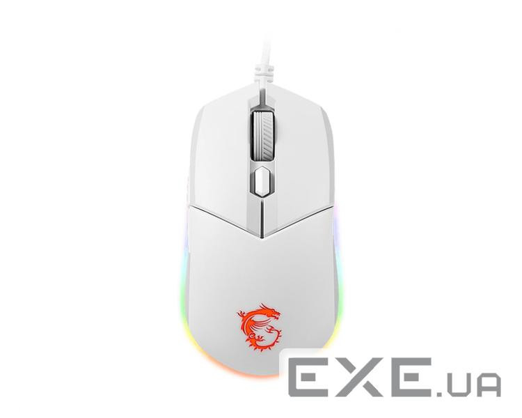 Миша MSI Clutch GM11 RGB USB White (CLUTCH GM11 WHITE)