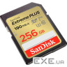 Карта пам'яті SANDISK SDXC Extreme Plus 256GB UHS-I U3 V30 Class 10 (SDSDXWV-256G-GNCIN)