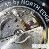 Механічний Годинник NORTH EDGE AMOY black (41583 black)