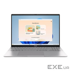 Ноутбук ASUS Vivobook S16 M3607GA-SH010 16 FHD OLED, AMD AI 7 445, 16GB, F512GB, U (90NB17M2-M000B0)