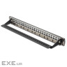 Патч-панель 19" 1U 24 порти набірна Kyestone Digitus (DN-91411-LF)