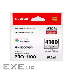 Картридж Canon PFI-4100 imagePROGRAF PRO-1100 Photo Gray (6784C001)