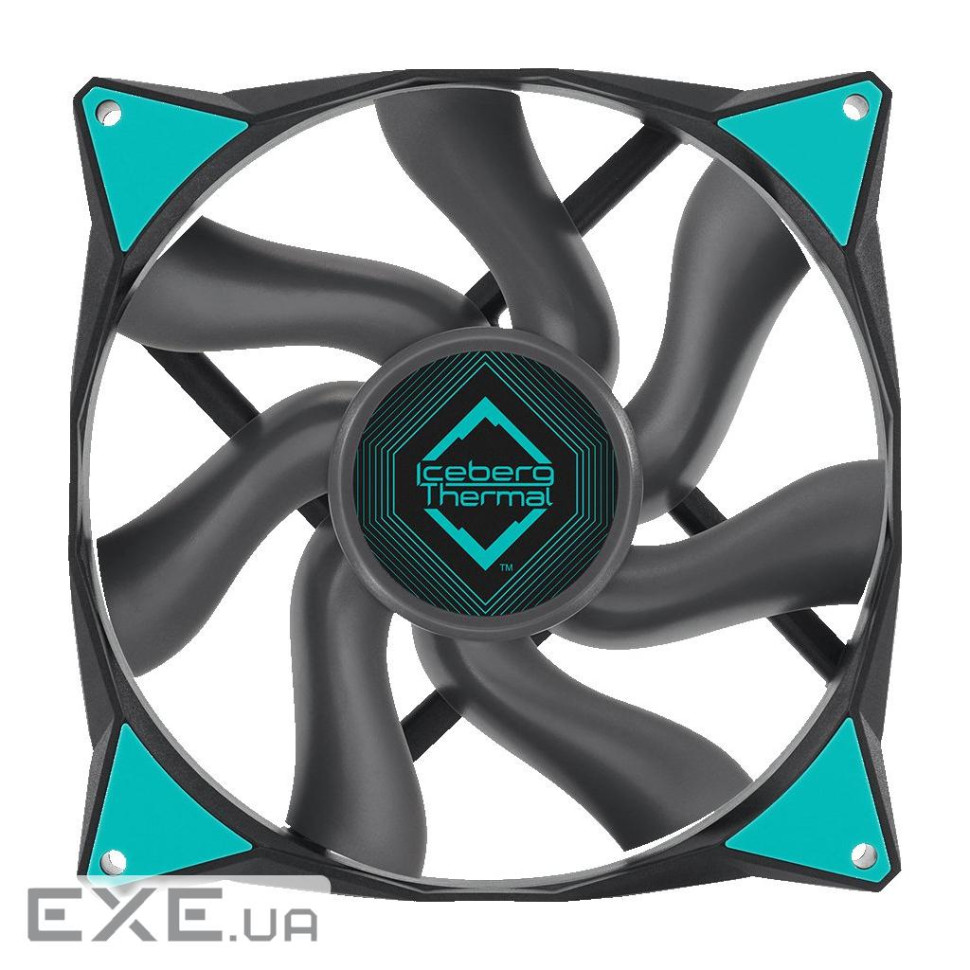 Кулер до корпусу Iceberg Group IceGALE 140mm Gray (ICEGALE14-B0A)
