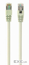 Патч корд FTP Cablexpert cat.5Е, литой, 50u штекер с защелкой, 10м, серый (PP22-10M)