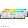 Модуль пам'яті KINGSTON FURY Renegade RGB White/Silver DDR5 6400MHz 64GB Kit 2x32G (KF564C32RWAK2-64)