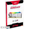 Модуль пам'яті KINGSTON FURY Renegade RGB White/Silver DDR5 6400MHz 64GB Kit 2x32G (KF564C32RWAK2-64)