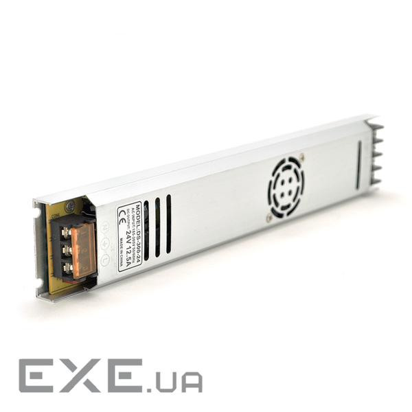 Імпульсний блок живлення 24В 12.5А (300Вт) перфорований SLIM (NRU-24-300) SLIM (NRU-24-300)