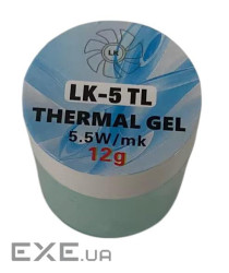 Термопрокладка рідка LK LK-5, 5.5 Вт/мК, 12 г, зі шпателем (LK-5-TL-12)