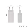 Зарядний пристрій EMOS V05G65 1xUSB-A + 2xUSB-C PD65W GaN