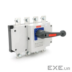 Ручний вимикач-роз&apos,єднувач CHNT NH40-400 / 4P, 380V, 400A, стандартна рукоятка