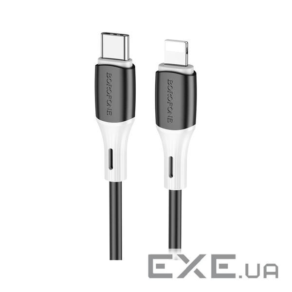 Дата кабель USB-C to Lightning 1.0m BX79 3A BOROFONE (BX79PDLB)