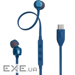 Навушники JBL Tune 310C USB-C Blue (JBLT310CBLU)