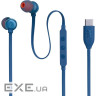 Навушники JBL Tune 310C USB-C Blue (JBLT310CBLU)