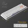 Клавіатура Ducky One 3 SF Cherry MX Brown RGB UA USB White (DKON2167ST-BUAPXPWWWSC1)