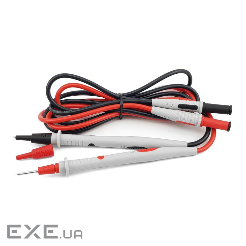 Щупи UNI-T UT-L16 для мультиметрів, 16A, Premium якість, 146cm