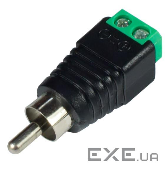 Роз'єм VOLTRONIC для підключення живлення RCA-M з клемами під кабель (YT-RCA-M)