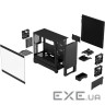 Корпус FRACTAL DESIGN Pop Silent Black TG Clear Tint (FD-C-POS1A-02)