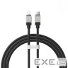 Кабель BASEUS CoolPlay Series Fast Charging Cable Type-C to iP 20W 1м Black (CAKW000001)