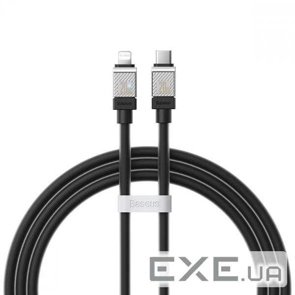 Кабель BASEUS CoolPlay Series Fast Charging Cable Type-C to iP 20W 1м Black (CAKW000001)