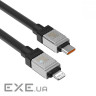 Кабель BASEUS CoolPlay Series Fast Charging Cable Type-C to iP 20W 1м Black (CAKW000001)