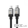 Кабель BASEUS CoolPlay Series Fast Charging Cable Type-C to iP 20W 1м Black (CAKW000001)
