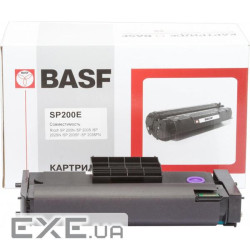 Тонер-картридж BASF Ricoh Aficio SP200S/200SN Type SP 200HE Black 407262 (KT-SP200E (BASF-KT-SP200E)