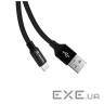 Дата кабель USB 2.0 AM to Lightning 0.25m black ColorWay (CW-CBUL048-BK)