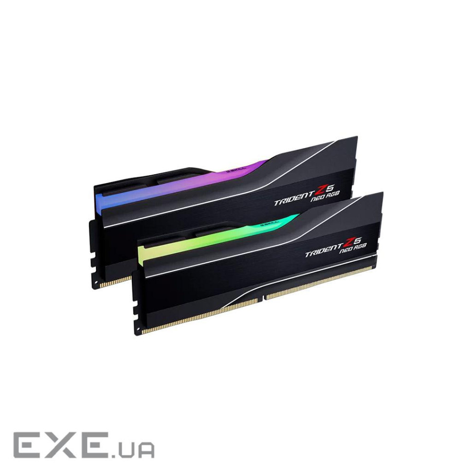 Модуль пам'яті G.Skill Trident Z5 Neo RGB Black DDR5-6400 32GB (2x16GB) A (F5-6400J3239G16GX2-TZ5NR)