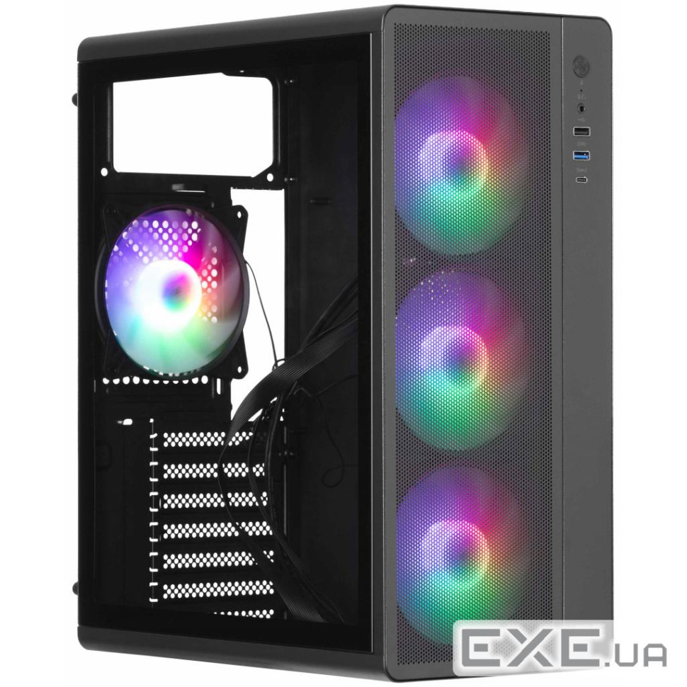 Корпус 2E GAMING Credo Plus V510B Black (2E-V510B)