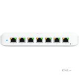 Ubiquiti USW-Ultra-210W-EU compact, Layer 2, 8-port GbE PoE switch with versatile mounting options,