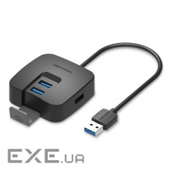 USB-хаб Vention 4-Port USB 3.0 0.5 м Black (CHBBD)