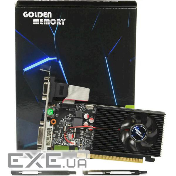 Відеокарта GOLDEN MEMORY GeForce GT730 4GB DDR3 128-bit LP (GT730LPD34G128bit)
