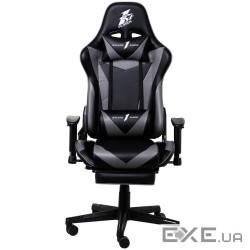 Кресло для геймеров 1stPlayer FK3 Black Gray (FK3-BKGA)