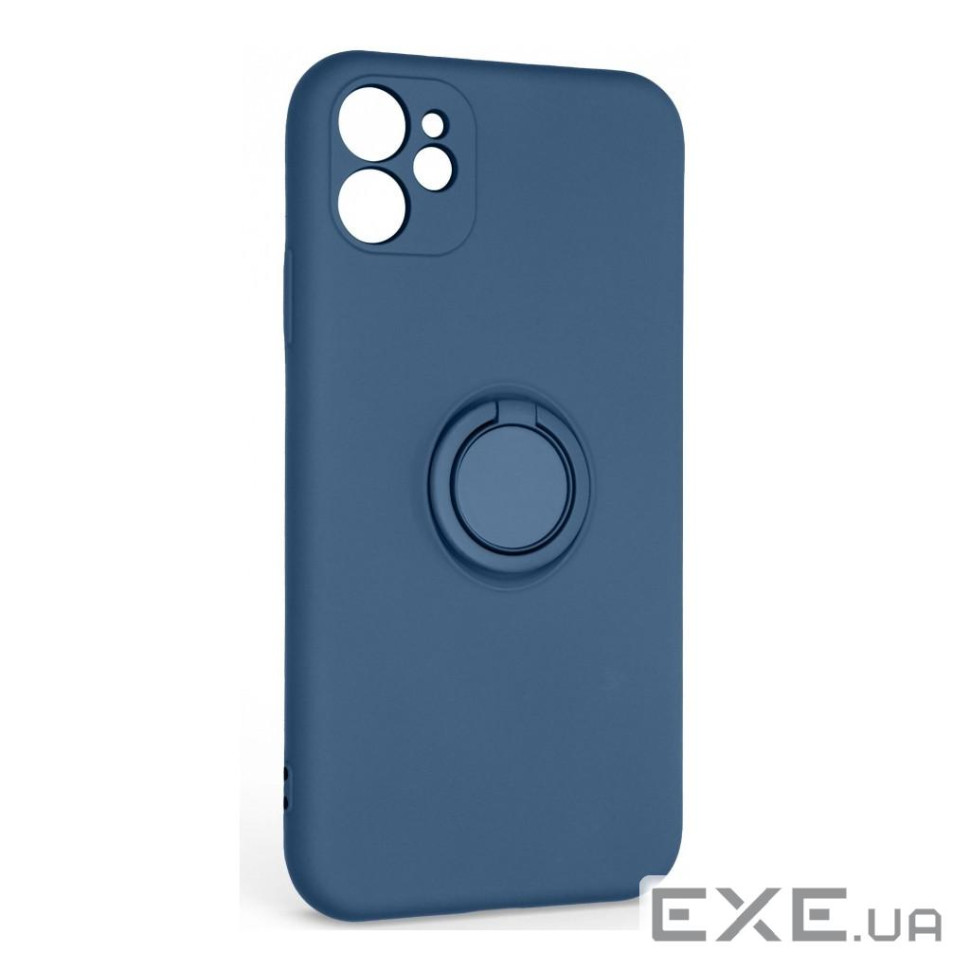 Чохол до мобільного телефона Armorstandart Icon Ring Apple iPhone 11 Blue (ARM68643)