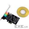 Звукова плата Manli C-Media 8738 PCI-E 6(5.1) каналов bulk (M-CMI8738-PCI-E)