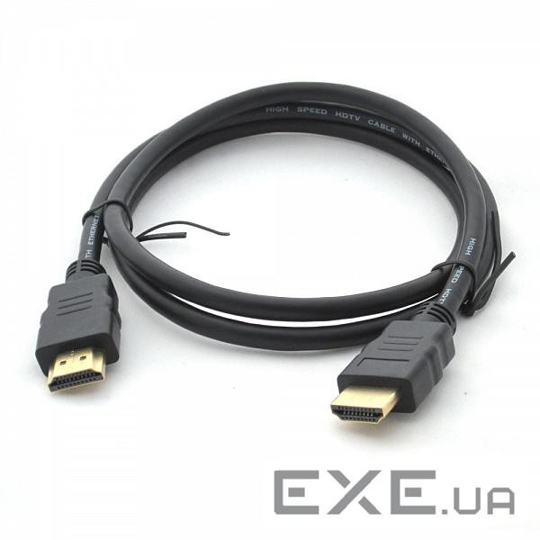 Кабель MERLION High Speed HDMI 0.5м Black (YT-HDMI(M) (M)HS-0.5M) (YT-HDMI(M)/(M)HS-0.5m)