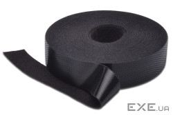 Стрічка-липучка шириною 20 мм, рулон 10 м, колір чорний DN-CT-10M-20 DIGITUS by ASSMANN