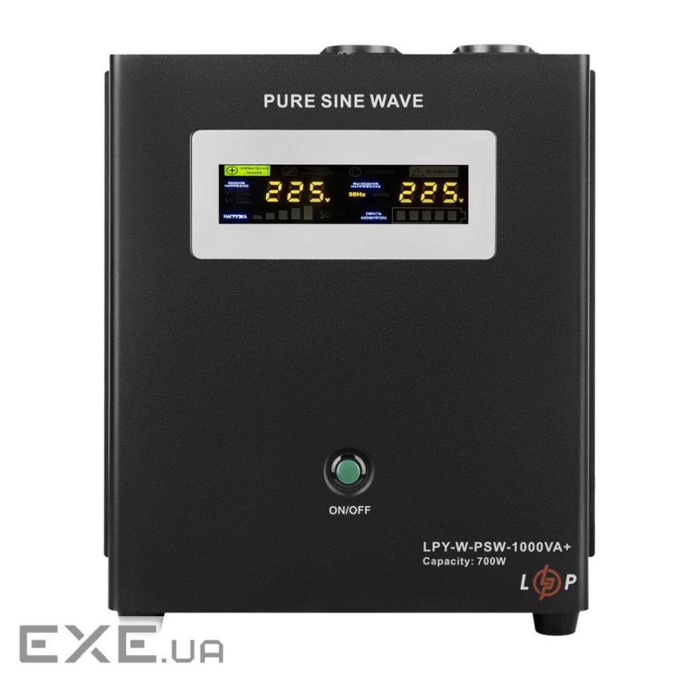 Джерело безперебійного живлення LogicPower LPY- W - PSW-1000VA+ (4144)