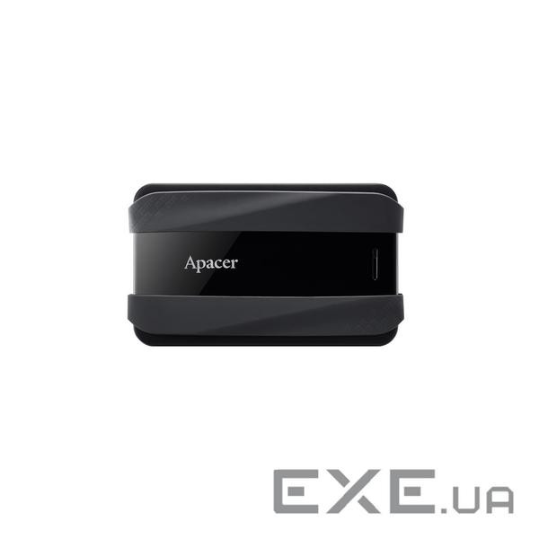Зовнішній жорсткий диск APACER AC533 5TB USB3.2 Jet Black (AP5TBAC533B-1)