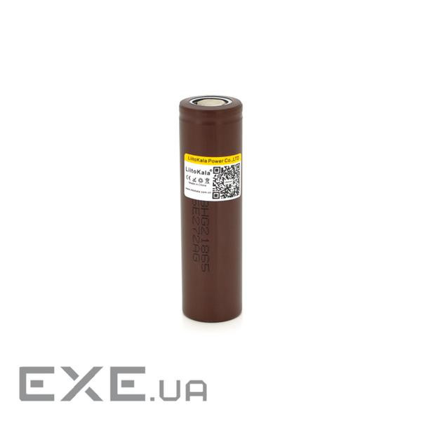 Акумулятор 18650 3000mAh (2850-3000mah), 30A, 3.7V (2.75-4.2V), Brown, PVC BOX Liitokala (Lii-HG2)