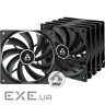 Комплект вентиляторів ARCTIC F12 PWM PST Black 5-Pack (ACFAN00250A)