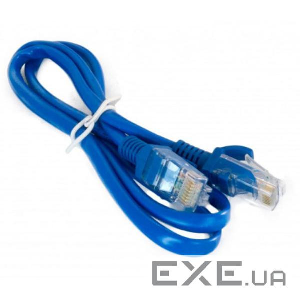 Патч-корд 0.5 м, UTP, Blue, Extradigital, литий, RJ45, кат.5е (KBP1765)