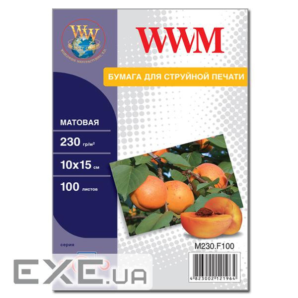 Фотопапір WWM 10x15 (M230.F100)