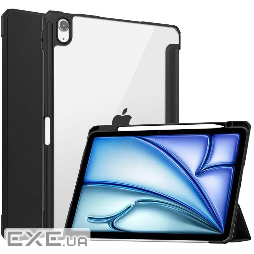 Чeхол-книжка BeCover Soft Edge TPU с креплением Apple Pencil для Apple iPad Air 11 M2 2024 (711702)