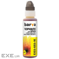 Чорнило Barva Epson 115 100 мл, Y OneKey (1K) (E115-869-1K)